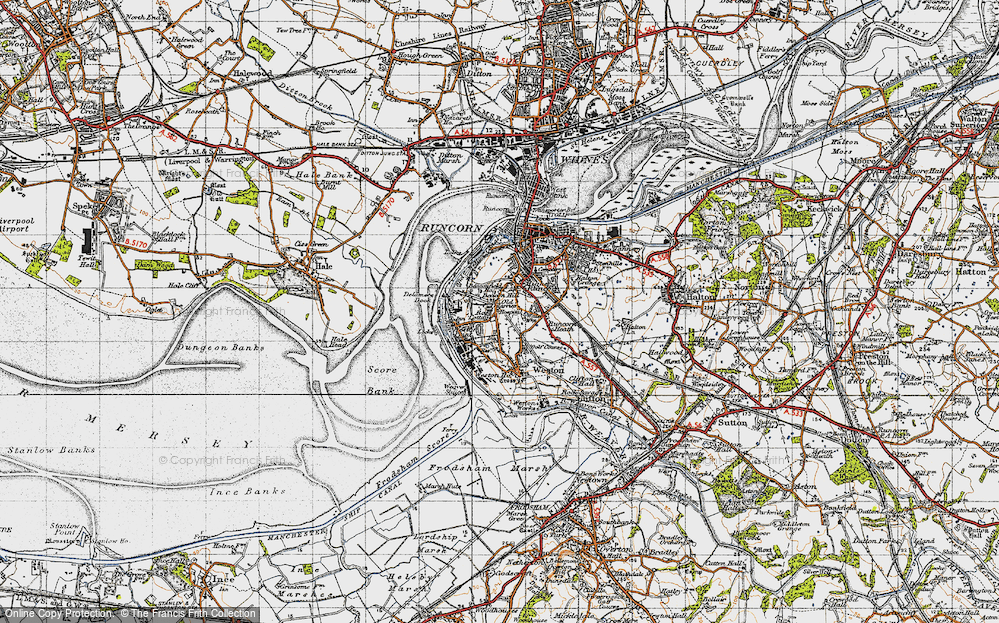 Old Map of Heath, 1947 in 1947