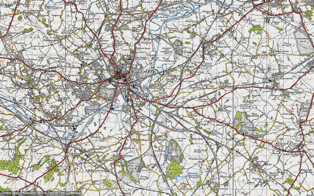 Old Map of Heath Common, 1947 in 1947