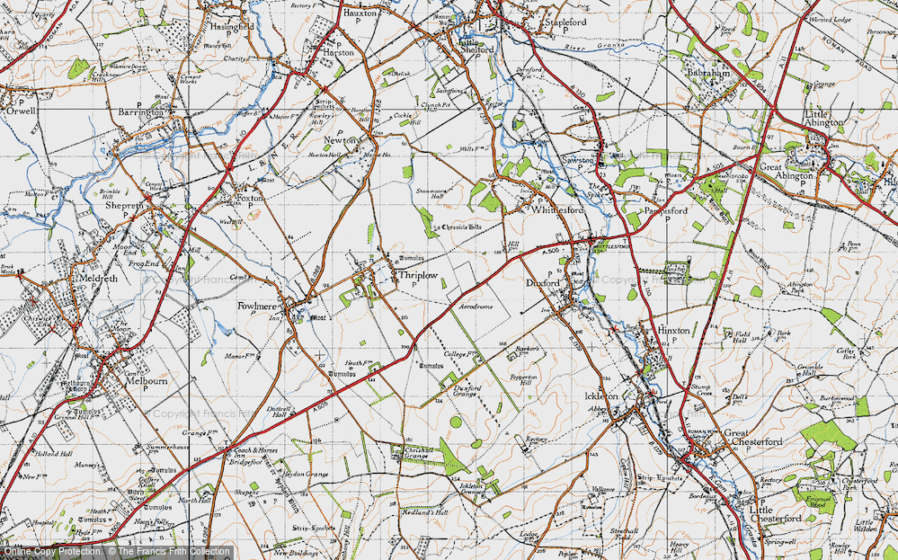 Old Map of Heathfield, 1946 in 1946