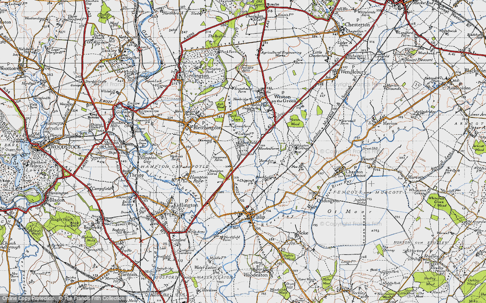 Old Map of Heathfield Village, 1946 in 1946