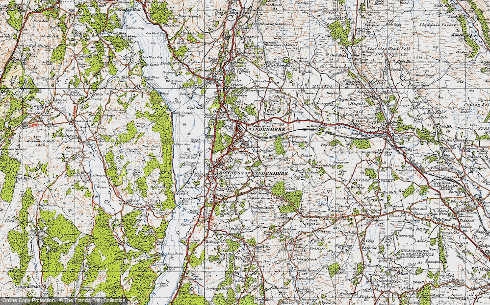 Old Map of Heathwaite, 1947 in 1947