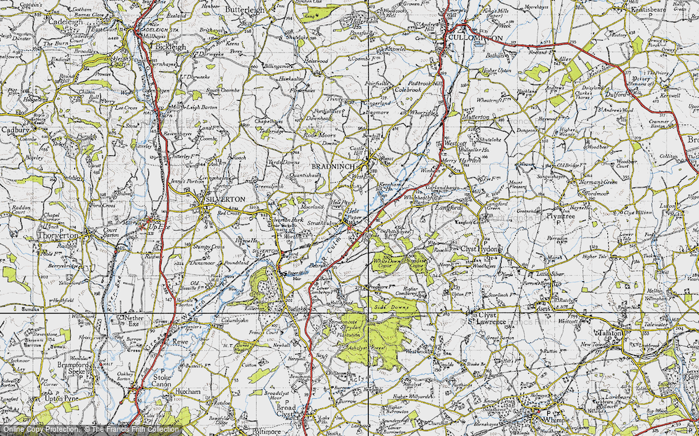 Old Maps of Hele, Devon - Francis Frith