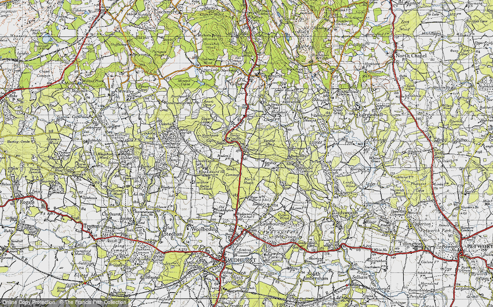Old Map of Henley, 1940 in 1940