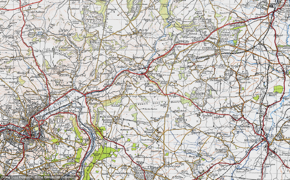 Old Map of Henley, 1946 in 1946