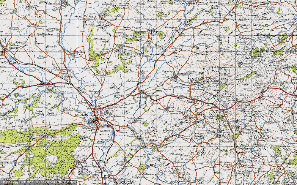 Old Map of Henley, 1947 in 1947