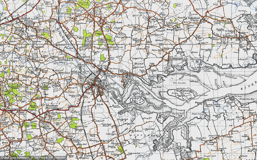 Heybridge Basin, 1945