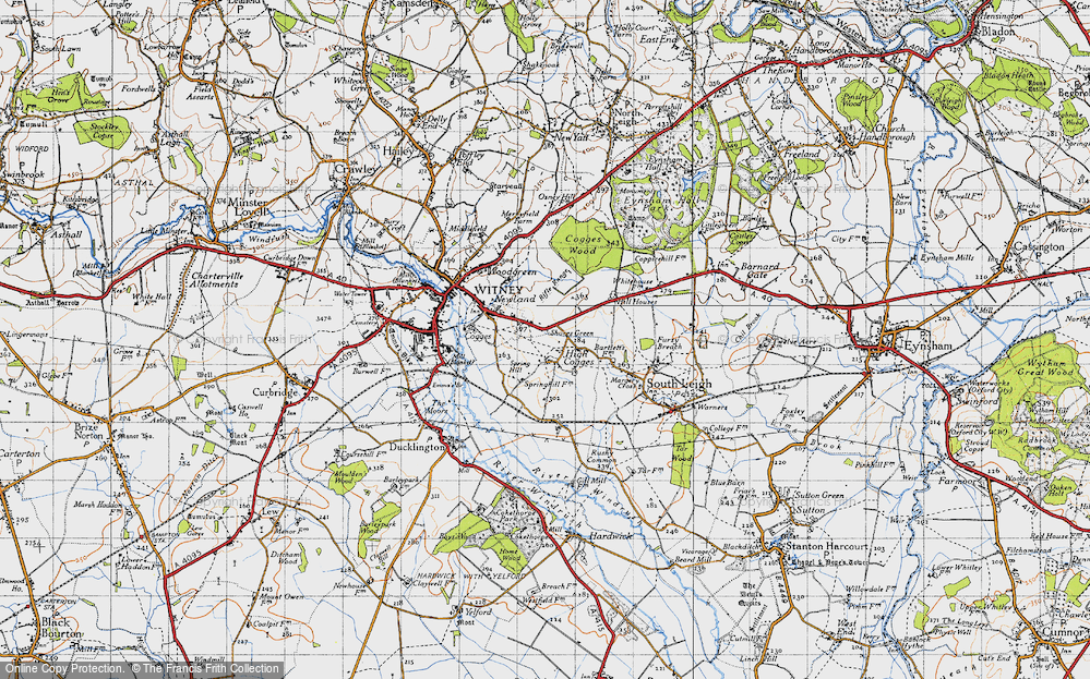 Old Map of High Cogges, 1946 in 1946