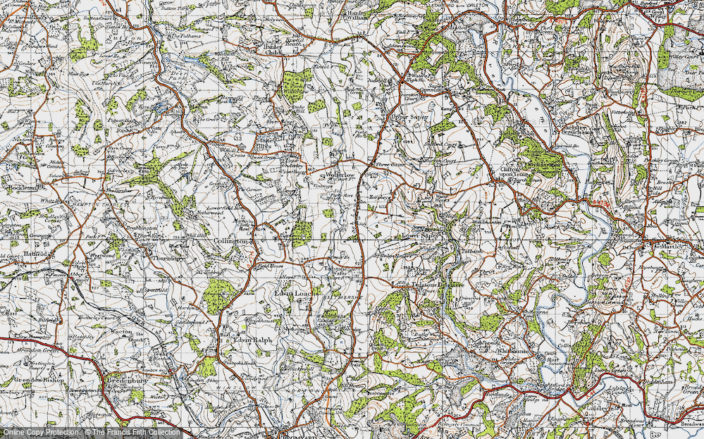 Old Map of High Lane, 1947 in 1947