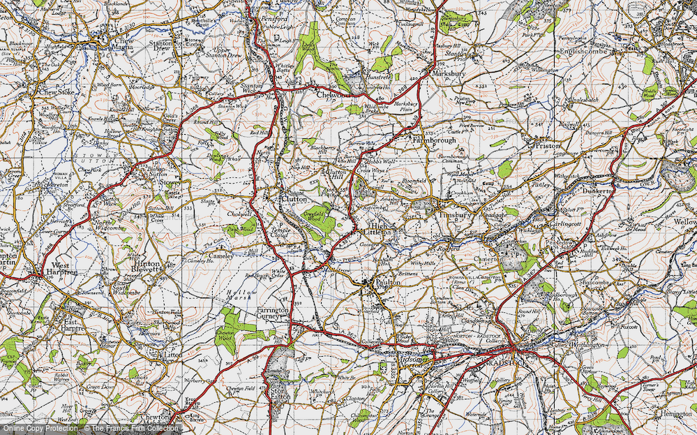 Old Map of High Littleton, 1946 in 1946