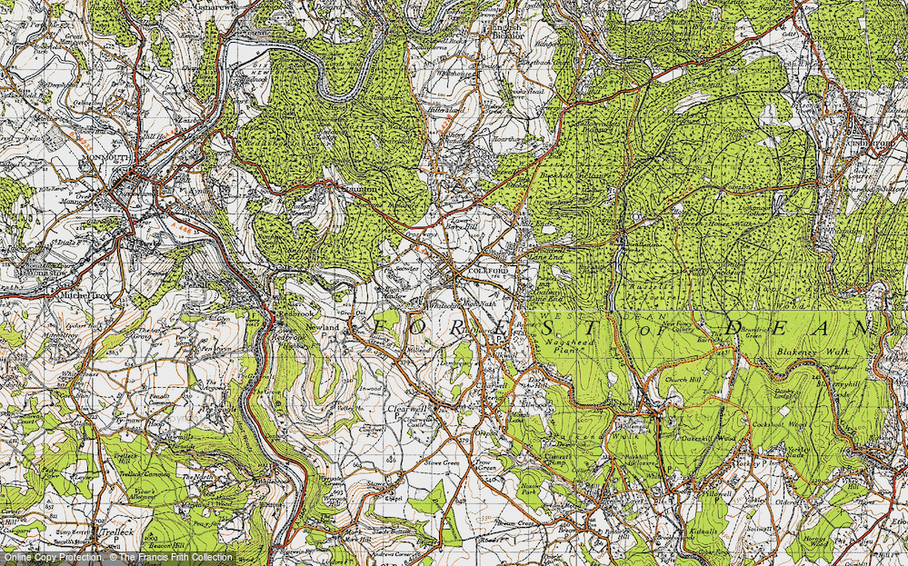 Old Map of High Nash, 1946 in 1946