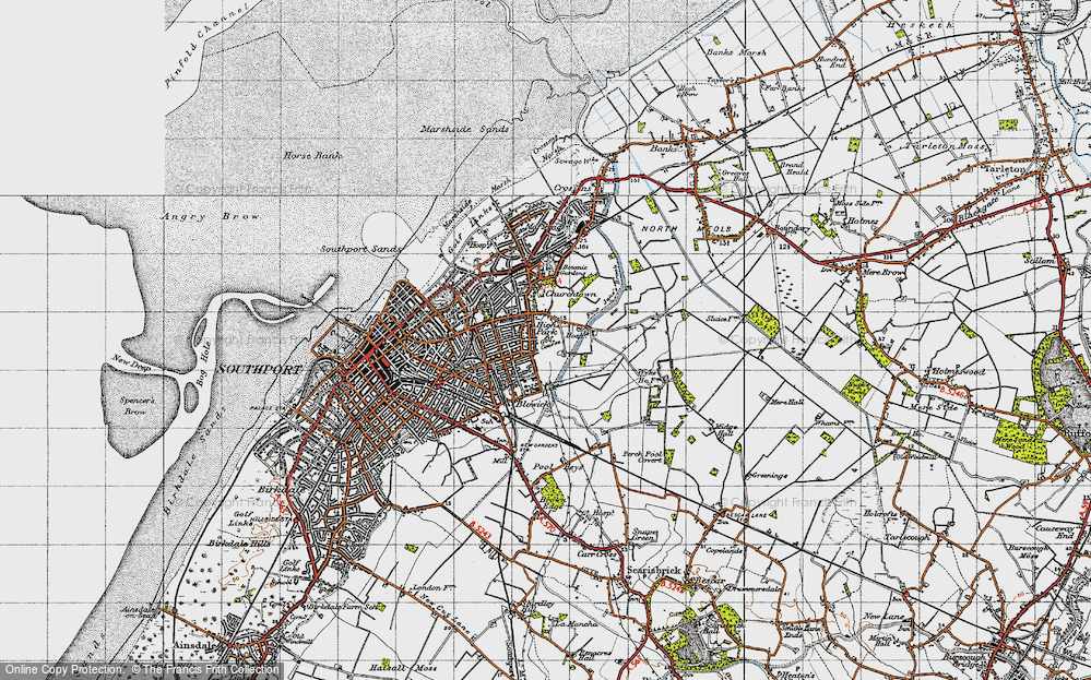 Old Map of High Park, 1947 in 1947