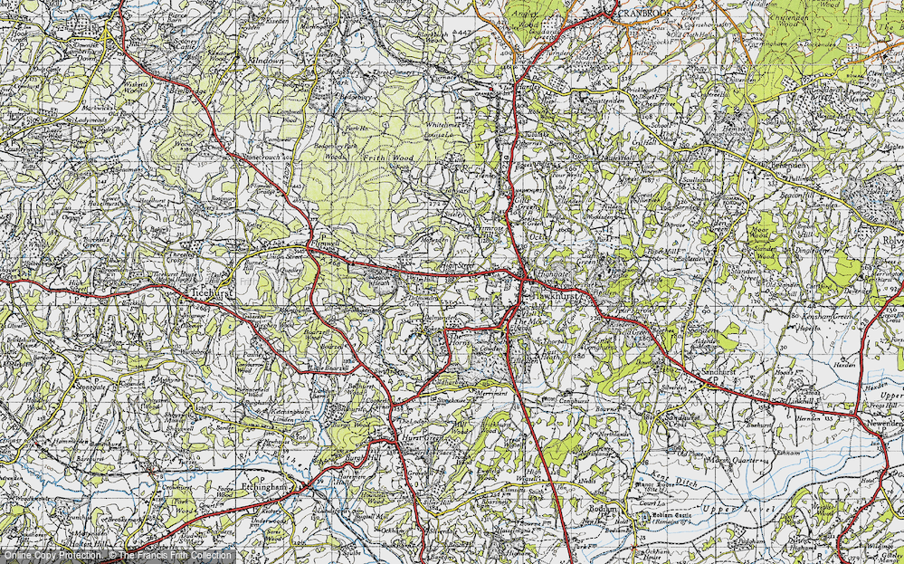 Old Map of High Street, 1940 in 1940