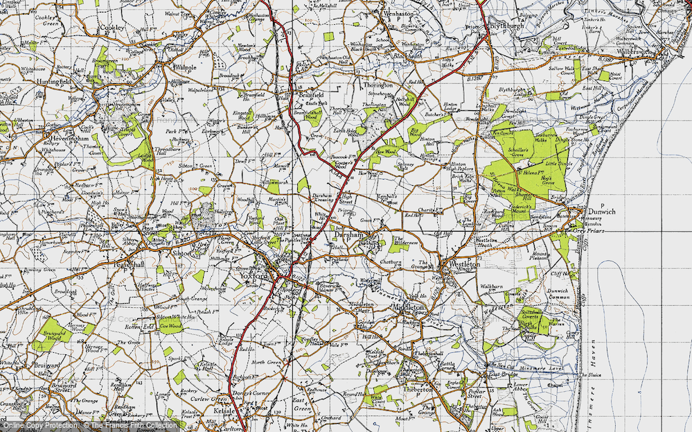 Old Map of High Street, 1946 in 1946