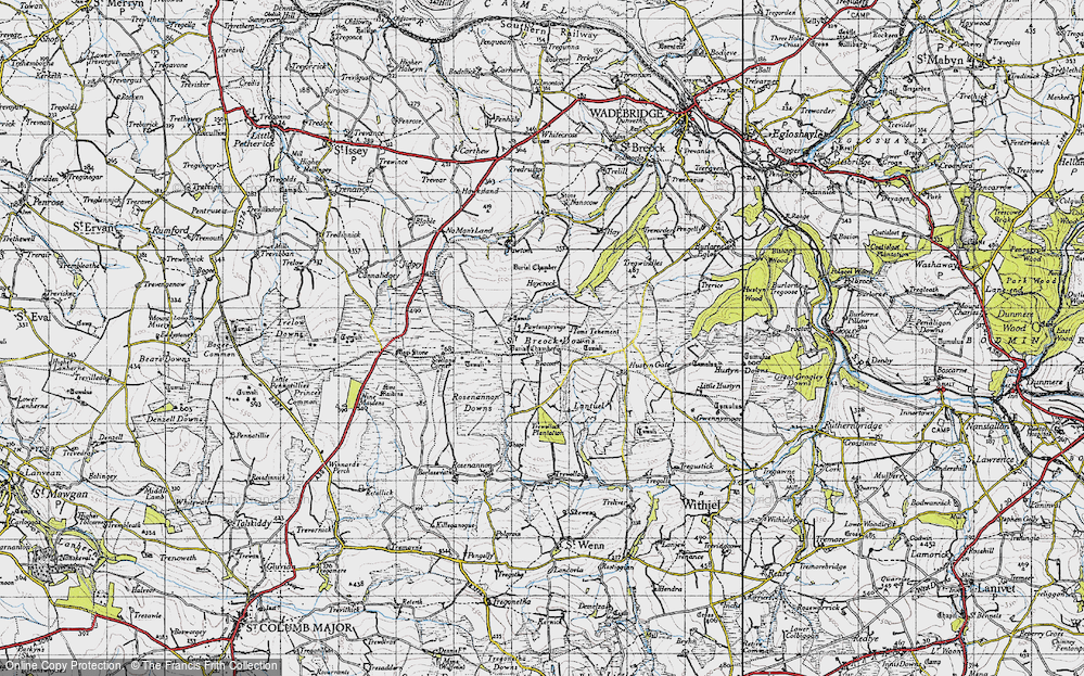 Old Map of Higher Cransworth, 1946 in 1946