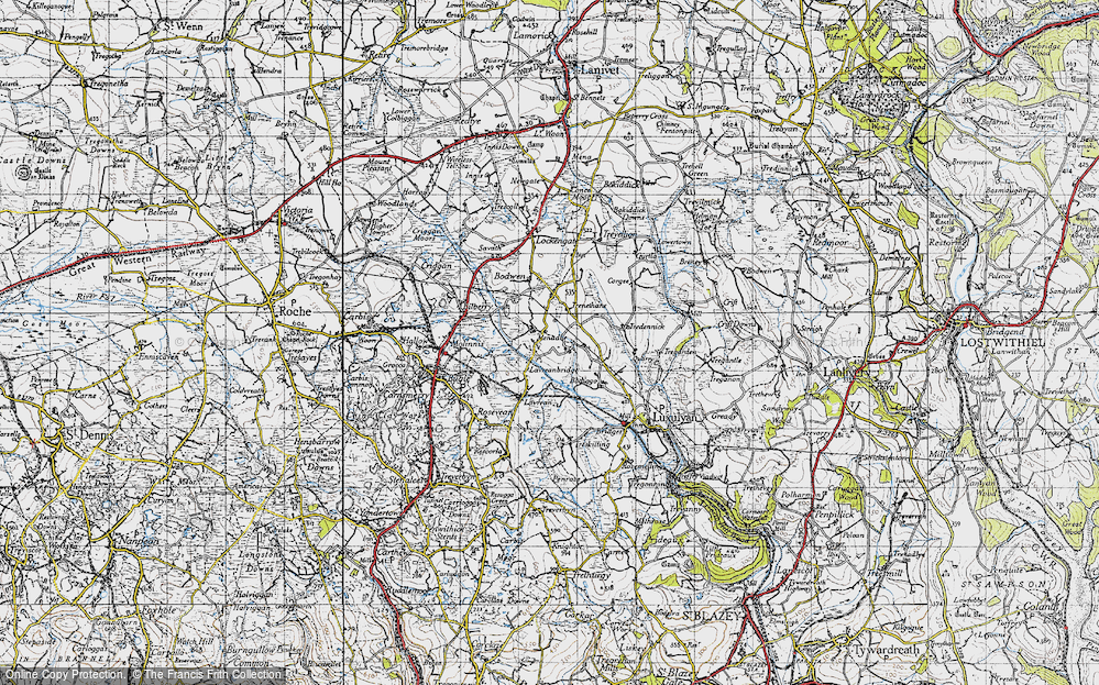 Old Map of Higher Menadew, 1946 in 1946