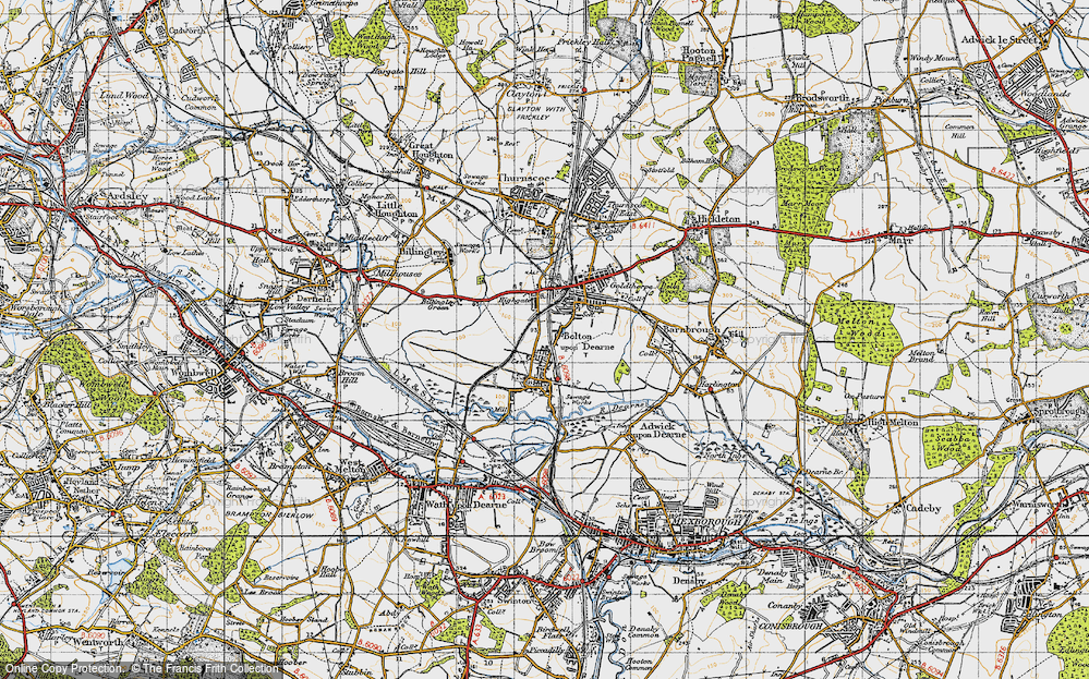 Old Map of Highgate, 1947 in 1947