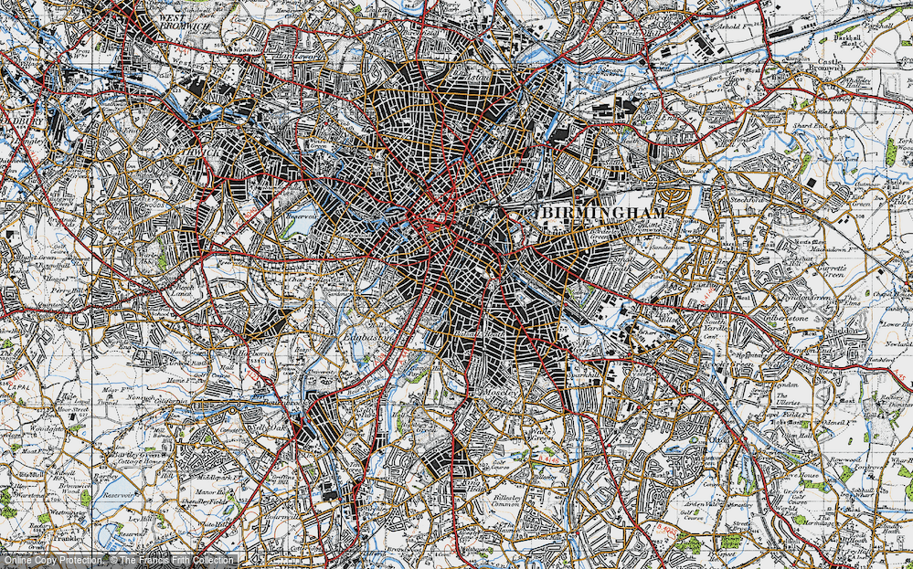 Old Map of Highgate, 1947 in 1947