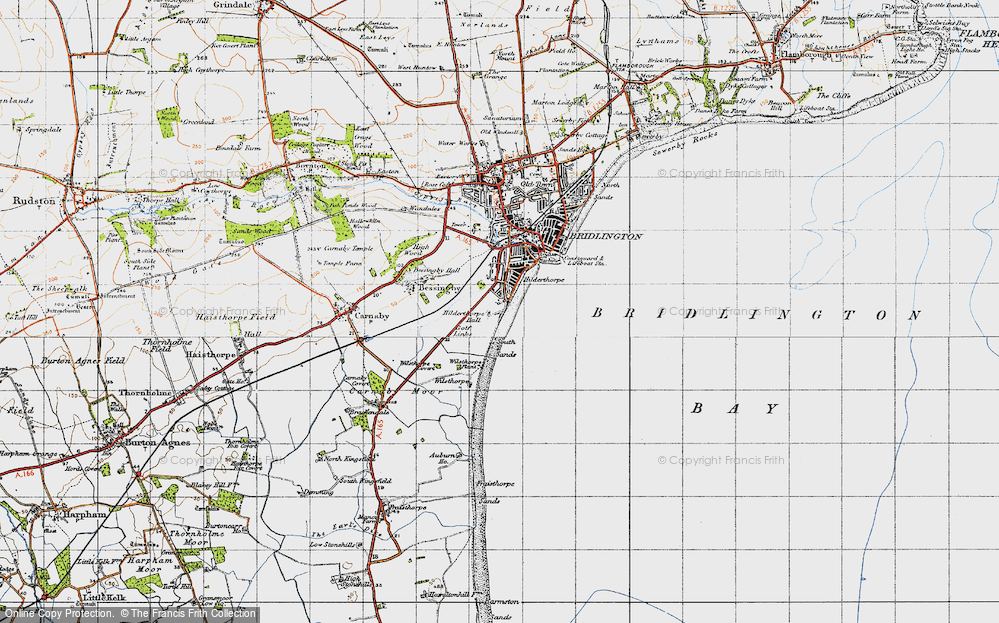 Old Map of Hilderthorpe, 1947 in 1947