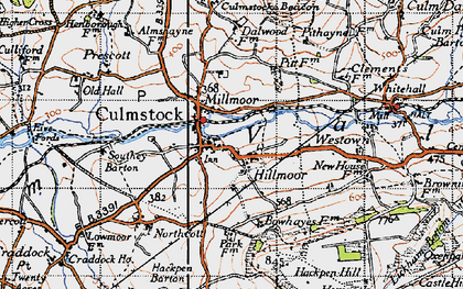 Old map of Hillmoor in 1946
