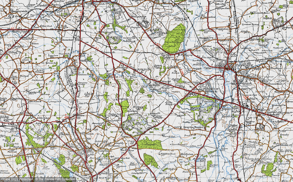 Old Map of Hints, 1946 in 1946