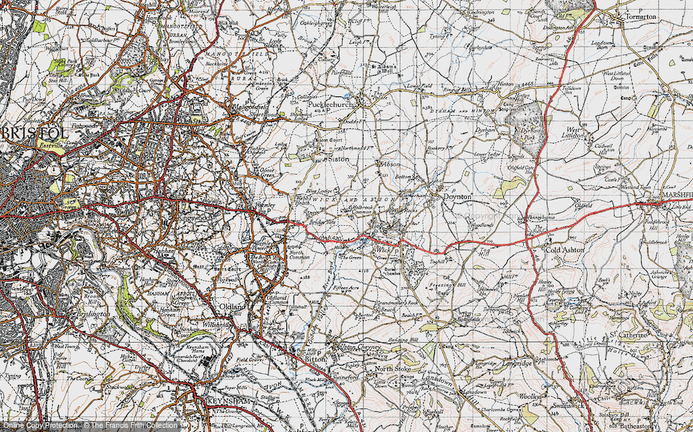Old Map of Holbrook Common, 1946 in 1946