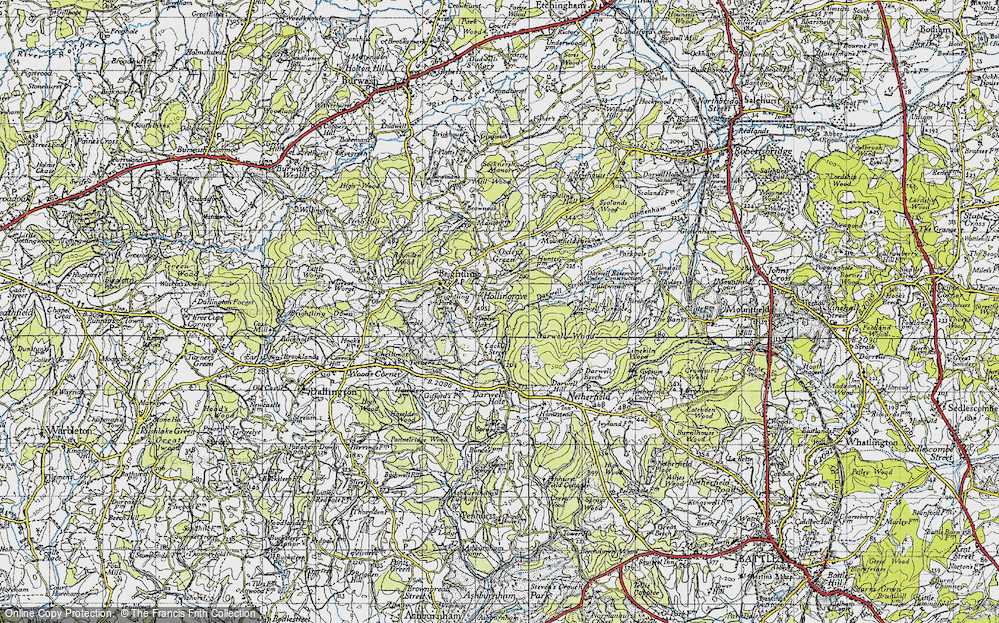Old Map of Hollingrove, 1940 in 1940
