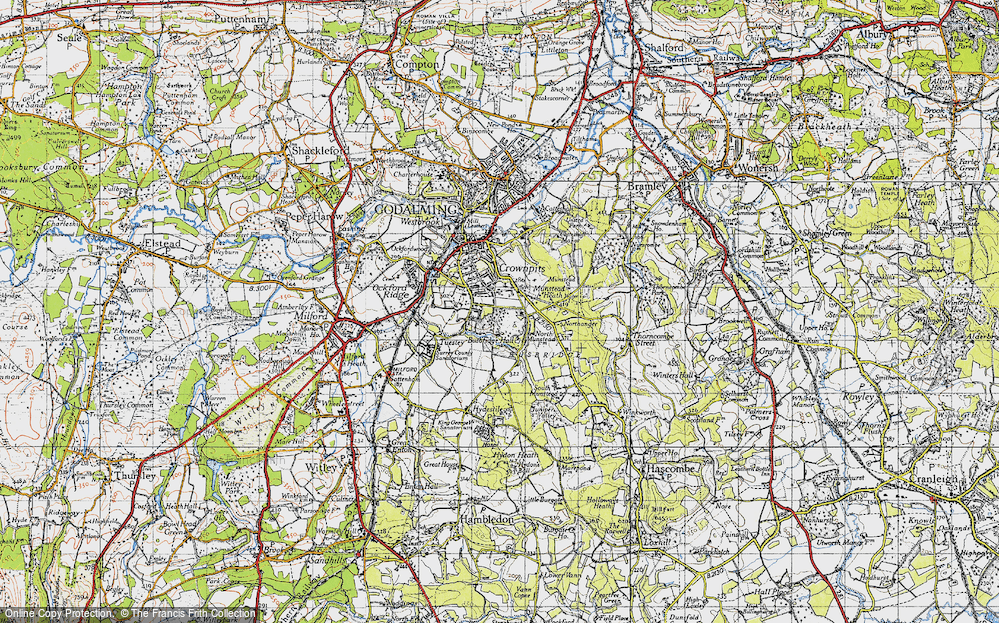 Old Map of Holloway Hill, 1940 in 1940