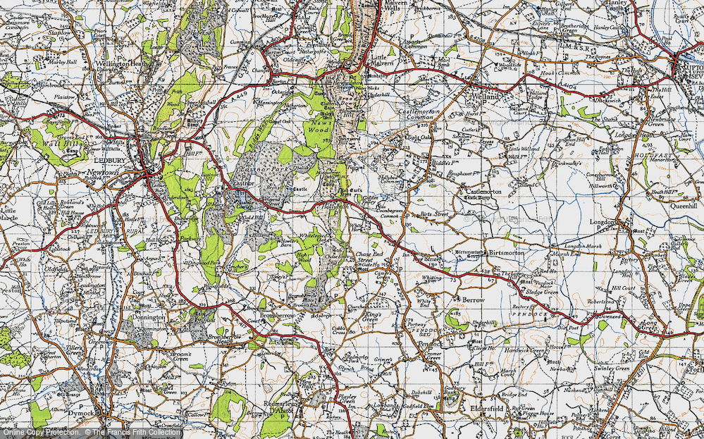 Old Map of Hollybush, 1947 in 1947