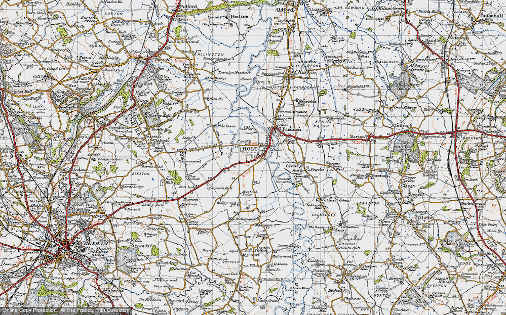 Old Map of Holt, 1947 in 1947