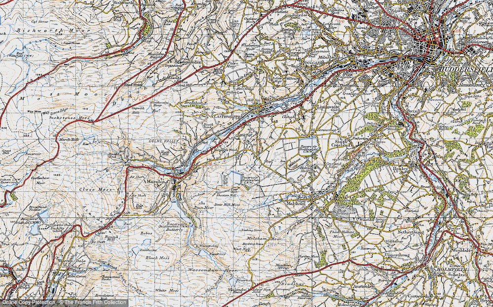 Old Map of Holt Head, 1947 in 1947