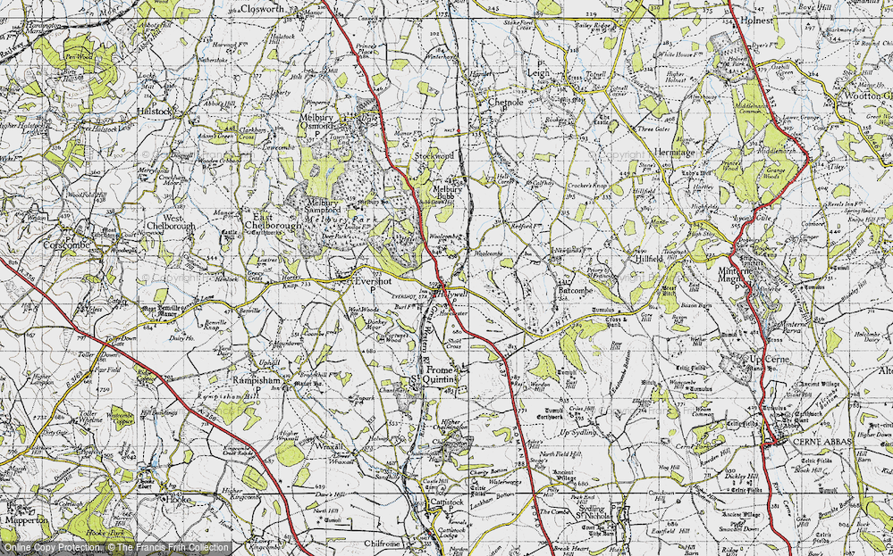 Old Map of Holywell, 1945 in 1945