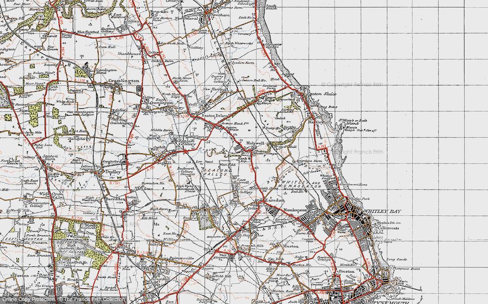 Old Map of Holywell, 1947 in 1947