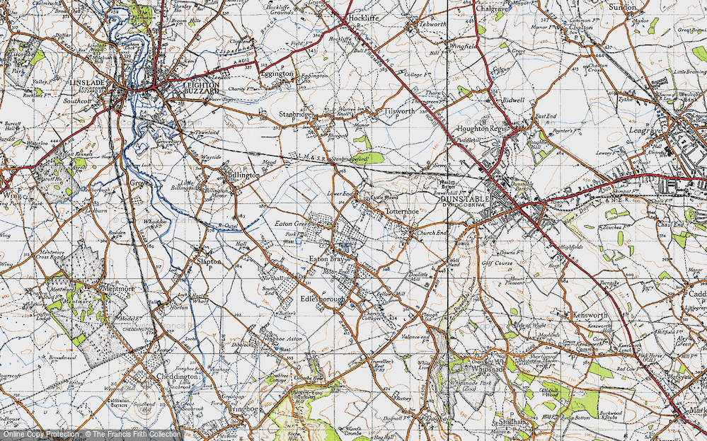 Old Map of Honeywick, 1946 in 1946