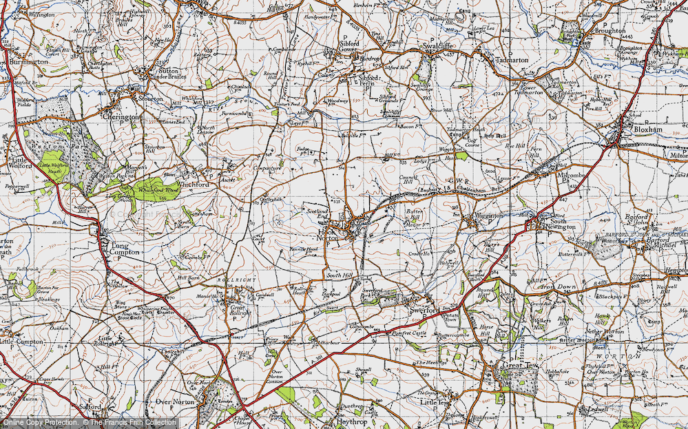 Old Map of Hook Norton, 1946 in 1946
