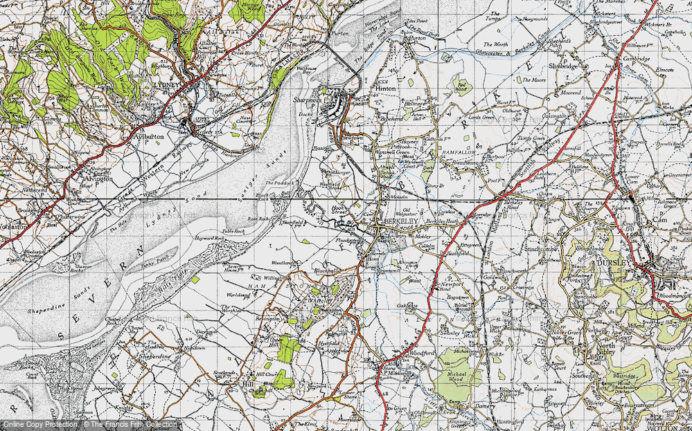 Old Map of Hook Street, 1946 in 1946
