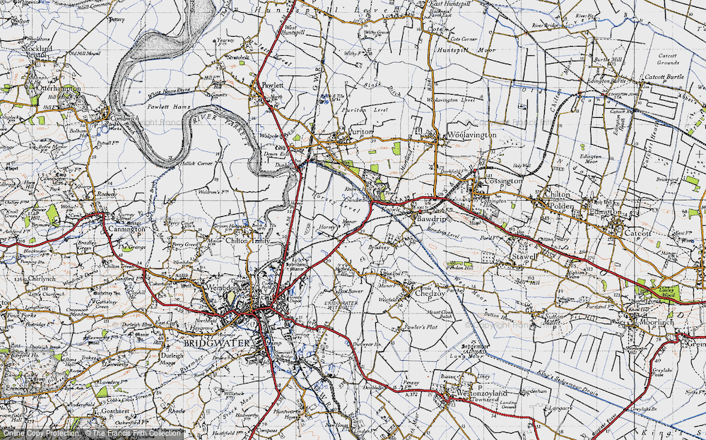 Old Map of Horsey, 1946 in 1946