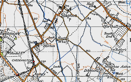 Old map of Horton Wharf in 1946