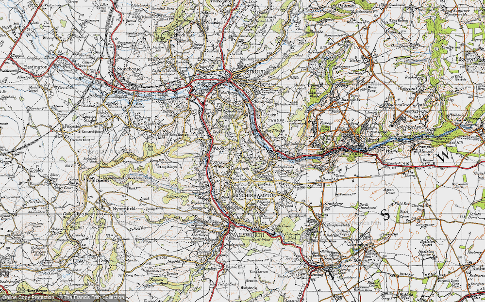 Old Map of Houndscroft, 1946 in 1946