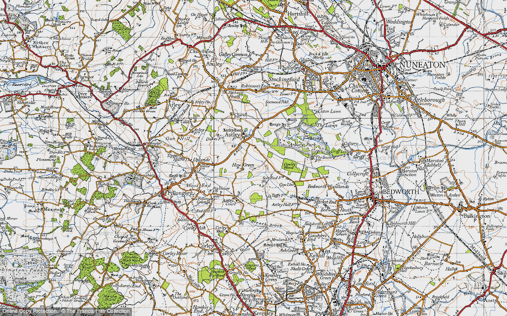 Old Map of Howe Green, 1946 in 1946
