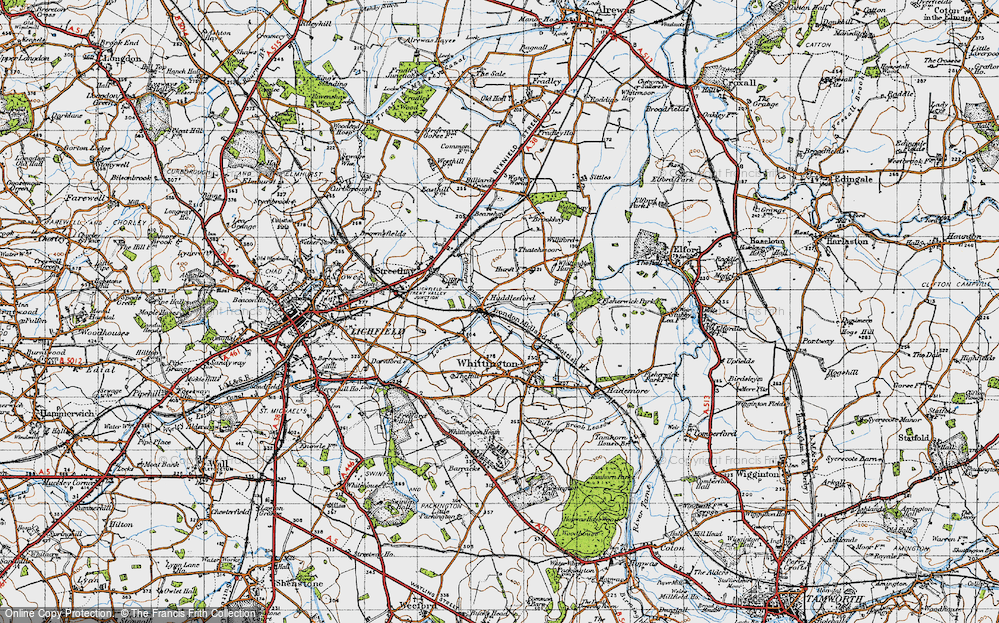 Huddlesford, 1946