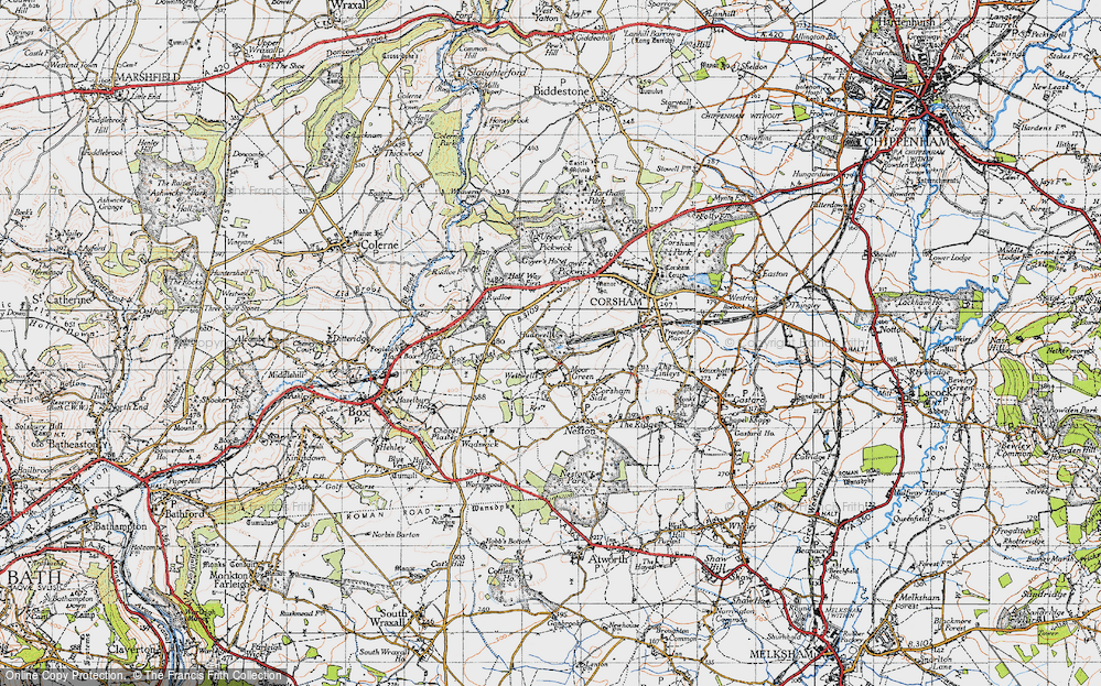Old Map of Hudswell, 1946 in 1946