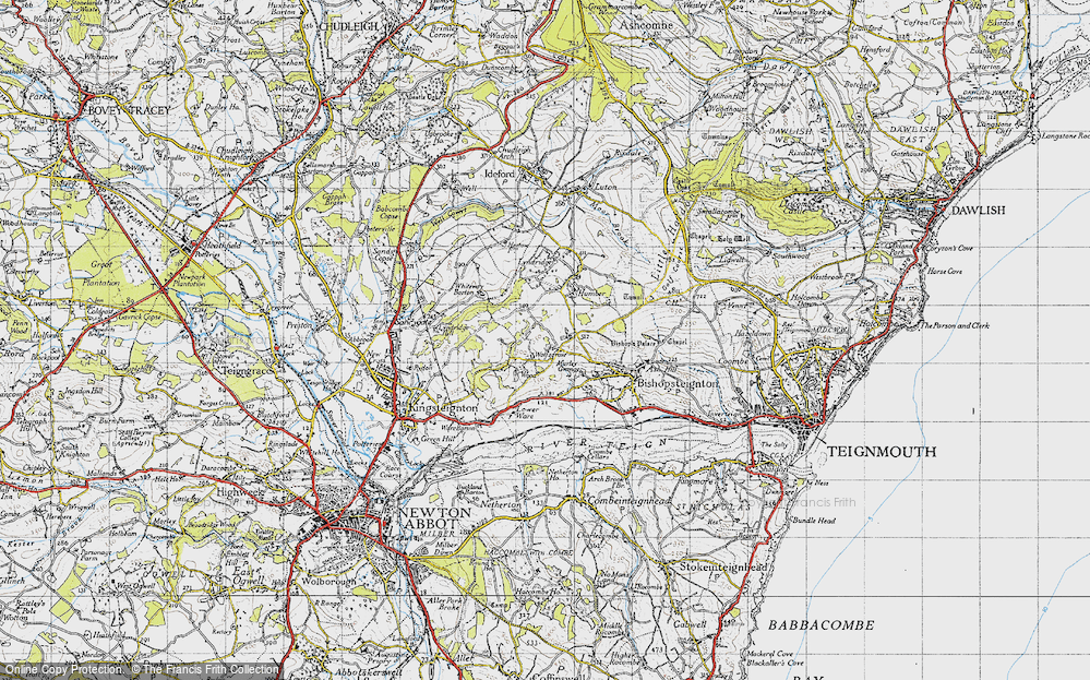 Old Map of Humber, 1946 in 1946