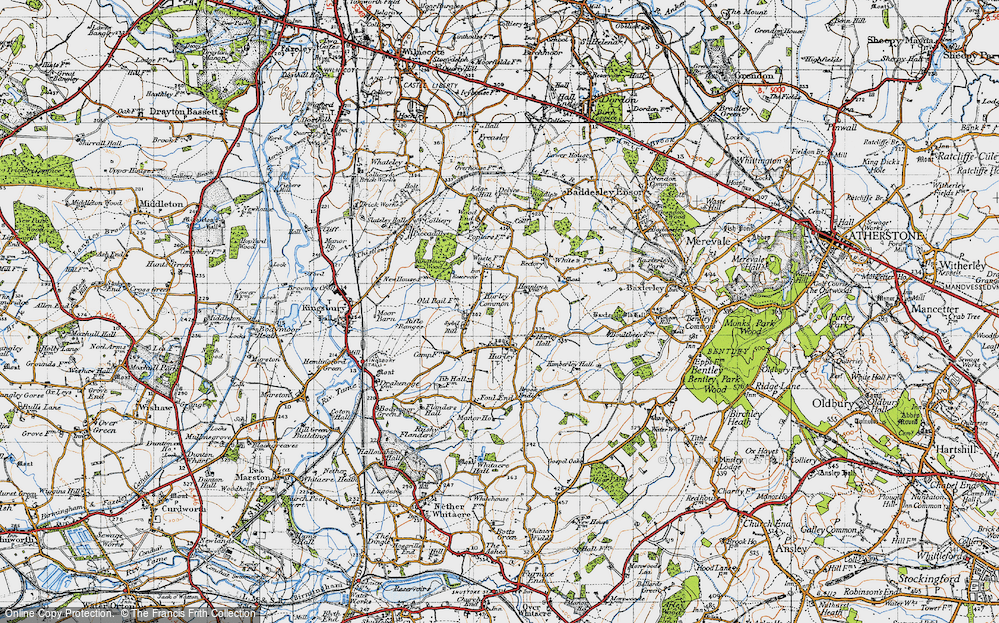 Old Map of Hurley Common, 1946 in 1946