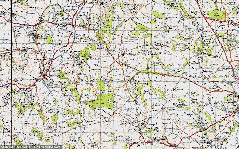 Old Map of Hyde, 1946 in 1946