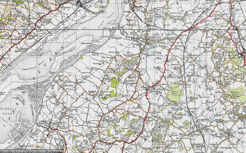 Old Map of Hystfield, 1946 in 1946