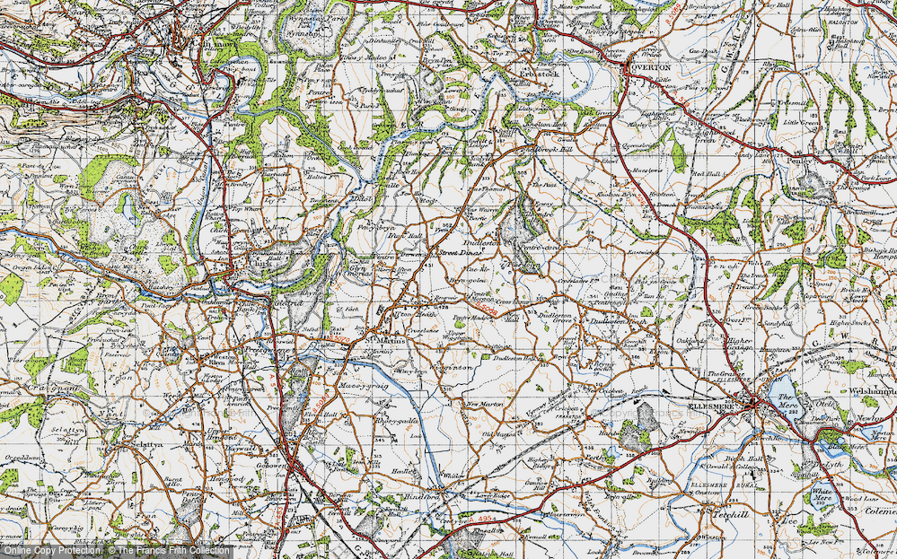 Old Map of Ifton Heath, 1947 in 1947