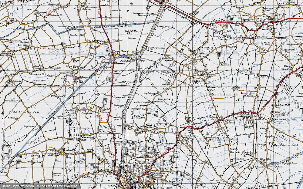 Old Map of Ingleborough, 1946 in 1946