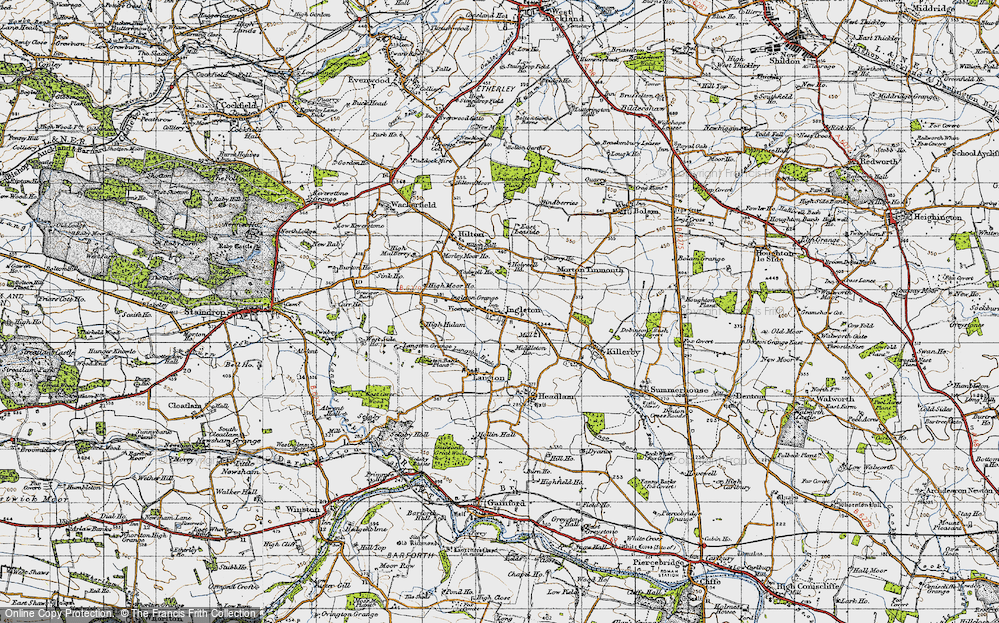 Old Map of Ingleton, 1947 in 1947