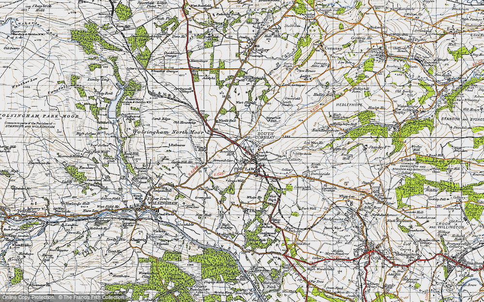 Old Map of Inkerman, 1947 in 1947