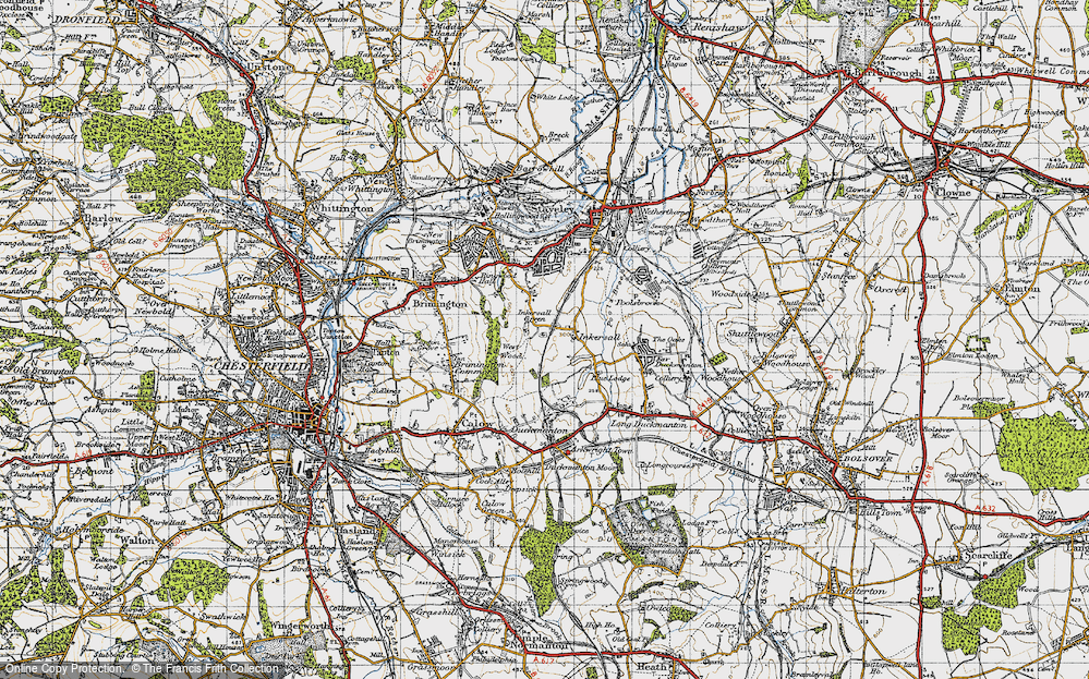 Inkersall Green, 1947